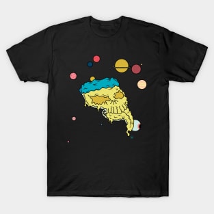 Planet Pizza Face T-Shirt